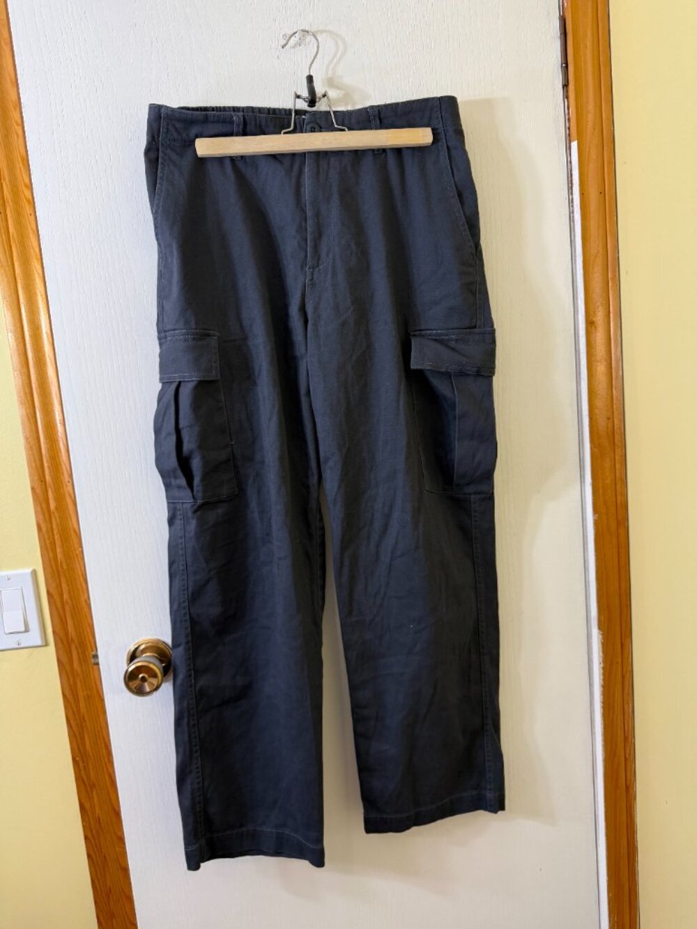 💖 2/40 Twik Simons Navy Cargo Pants Size Large - Picture 3 of 4